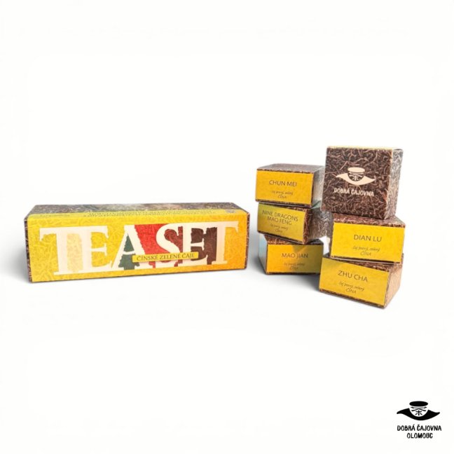 Degustační čajová sada "Čínské zelené čaje"