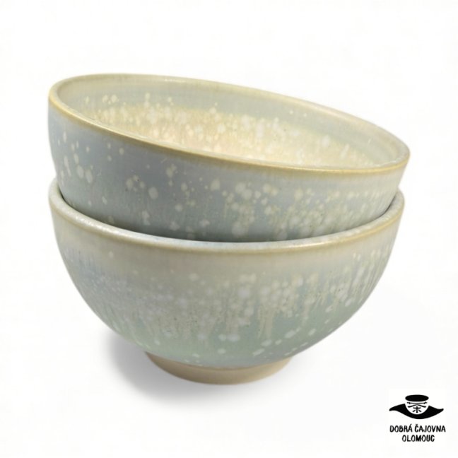 Keramická čajová souprava "Wild blue" 450ml