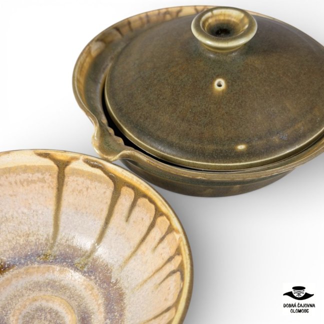 Shiboridashi Plate "Dark forrest" - 150ml