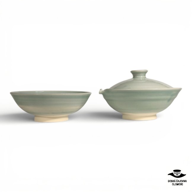 Shiboridashi Plate "Seladon" - 150ml
