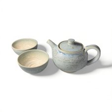 Keramická čajová souprava "Wild blue" 450ml