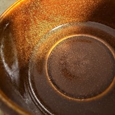 Matcha miska "Chawan brown stars" 420ml
