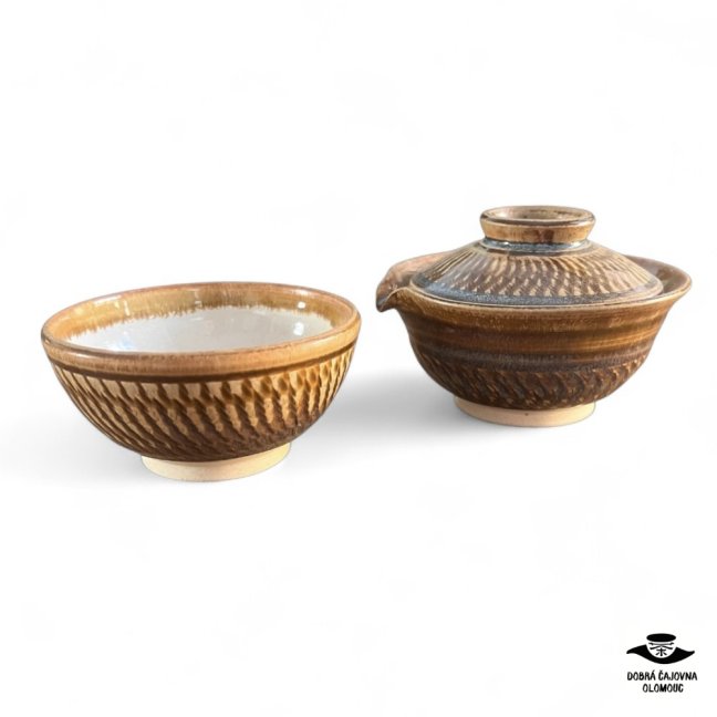 Shiboridashi Set "Amazon brown" - 160ml