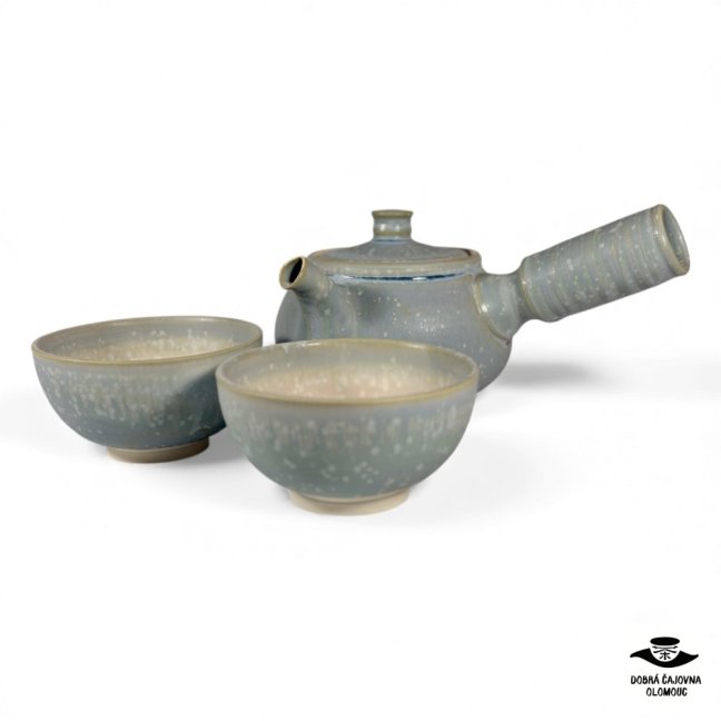 Čajová souprava "Kyusu Wild blue" 450ml - Velikost: 1