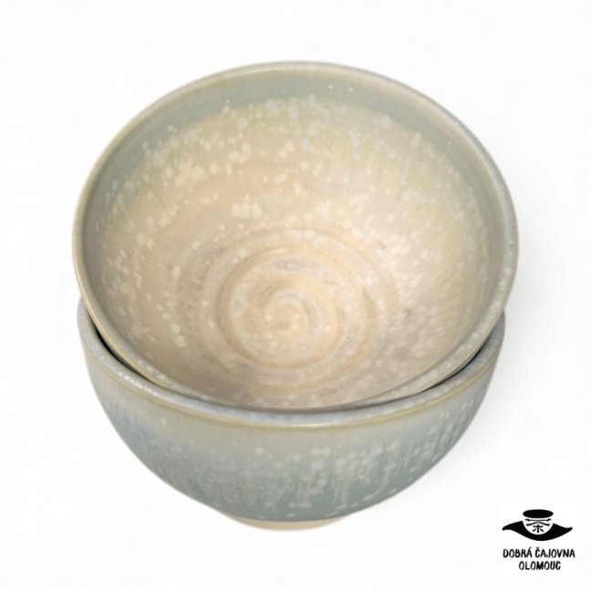 Keramická čajová souprava "Wild blue" 450ml