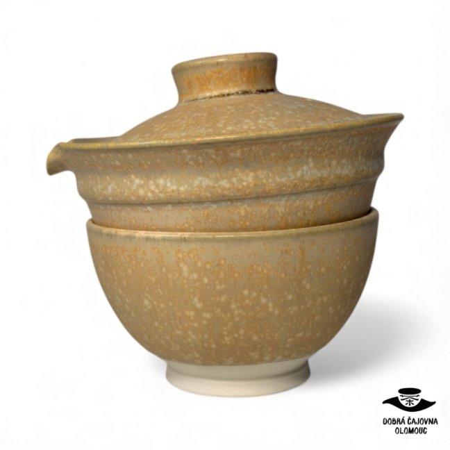 Shiboridashi Set "Cream sun" 160ml