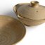 Shiboridashi Plate "Cream sun" - 150ml