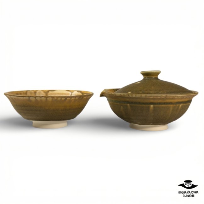 Shiboridashi Plate "Dark forrest" - 150ml