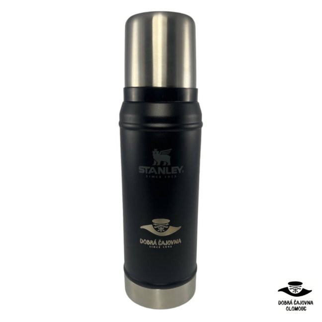 Termoska matně černá