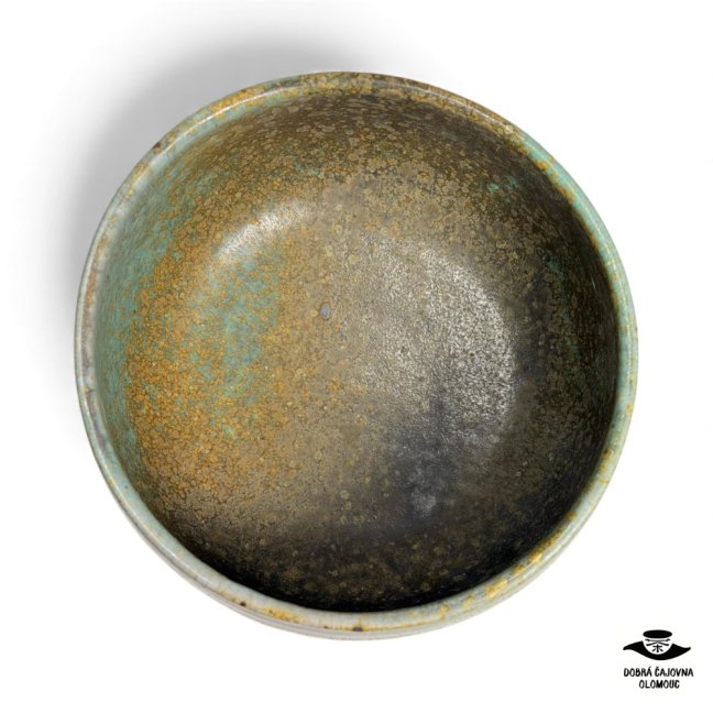 Matcha miska Fenix "Chawan Rustic Blue" 350ml