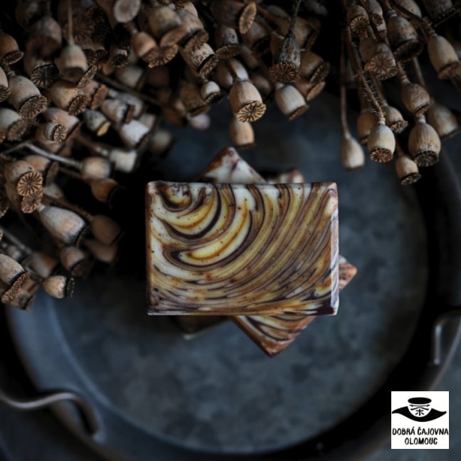 Čajové mýdlo "Zlaté Jehly" - Gramáž: 80g