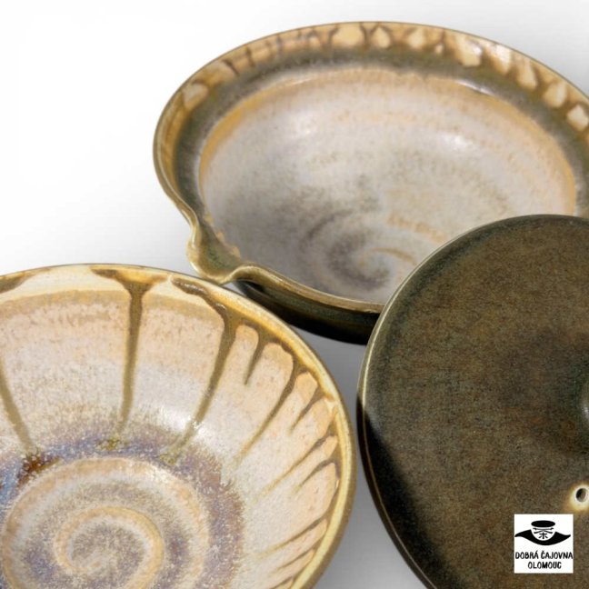 Shiboridashi Plate "Dark forrest" - 150ml