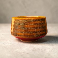 Matcha miska "Chawan brown stars" 420ml