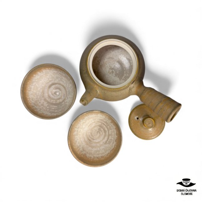 Čajová souprava "Kyusu Cream sun" 450ml