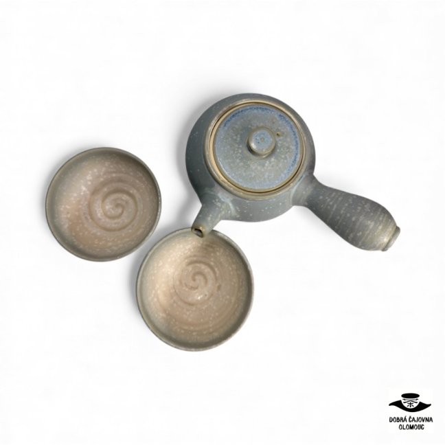 Čajová souprava "Kyusu 2 Wild blue" 450ml