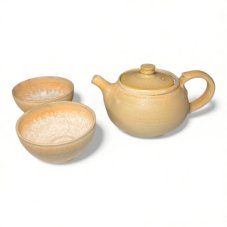 Keramická čajová souprava "Cream sun" 450ml