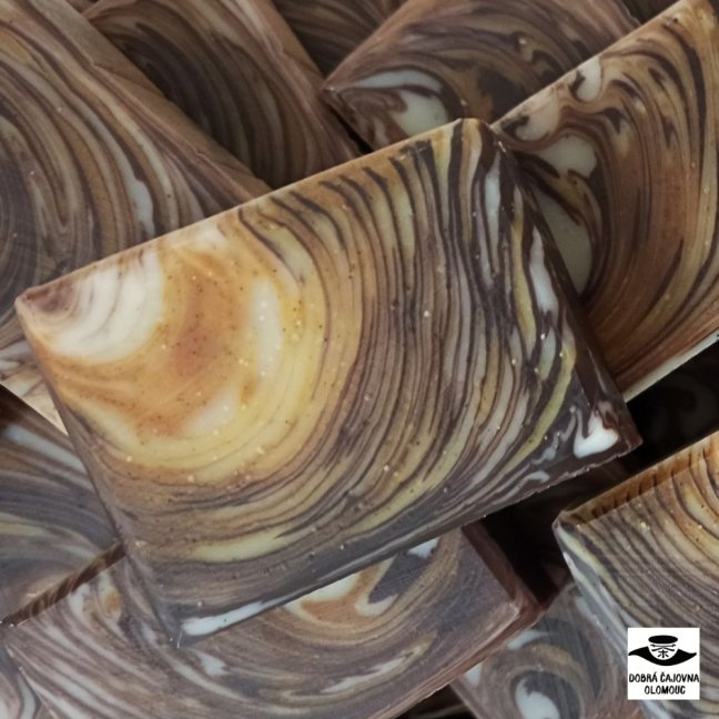 Čajové mýdlo "Zlaté Jehly" - Gramáž: 80g