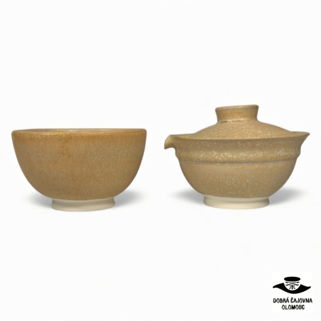 Shiboridashi Set "Cream sun" 160ml