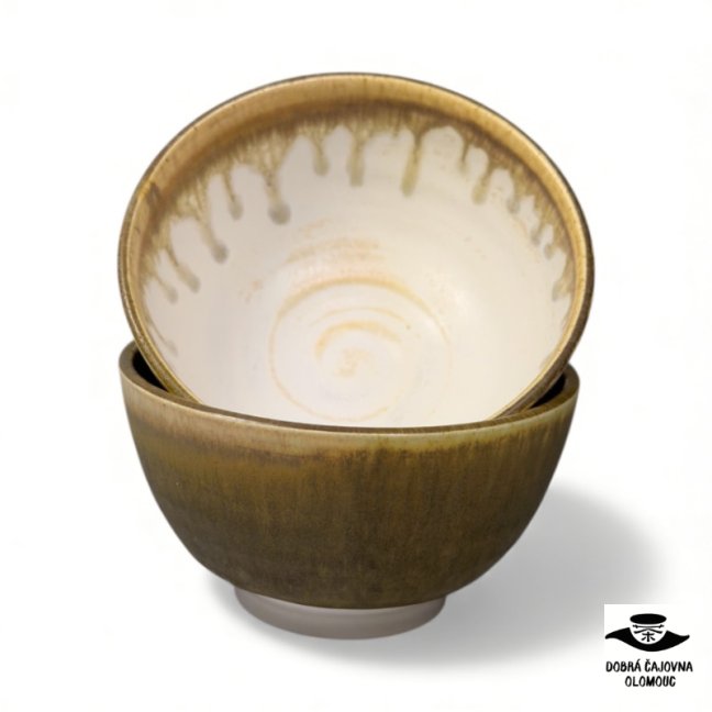 Keramická čajová souprava "Dark forrest" 450ml