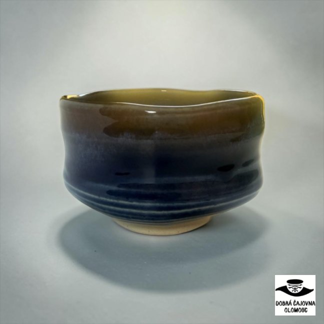 Matcha miska "Chawan blue-purple" 420ml