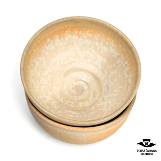 Keramická čajová souprava "Cream sun" 450ml - Velikost: 1