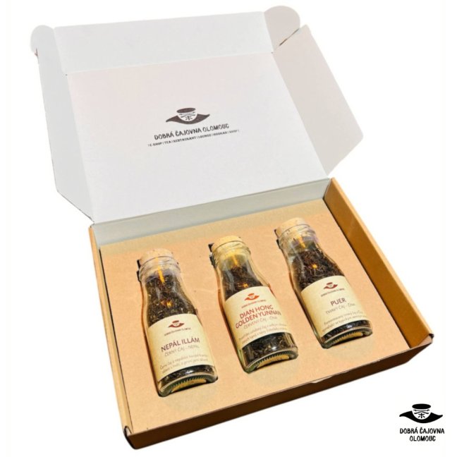 Dárková sada čajů "Tmavé čaje"
