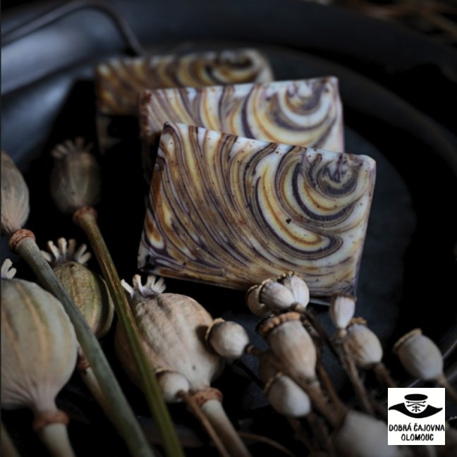 Čajové mýdlo "Zlaté Jehly" - Gramáž: 80g