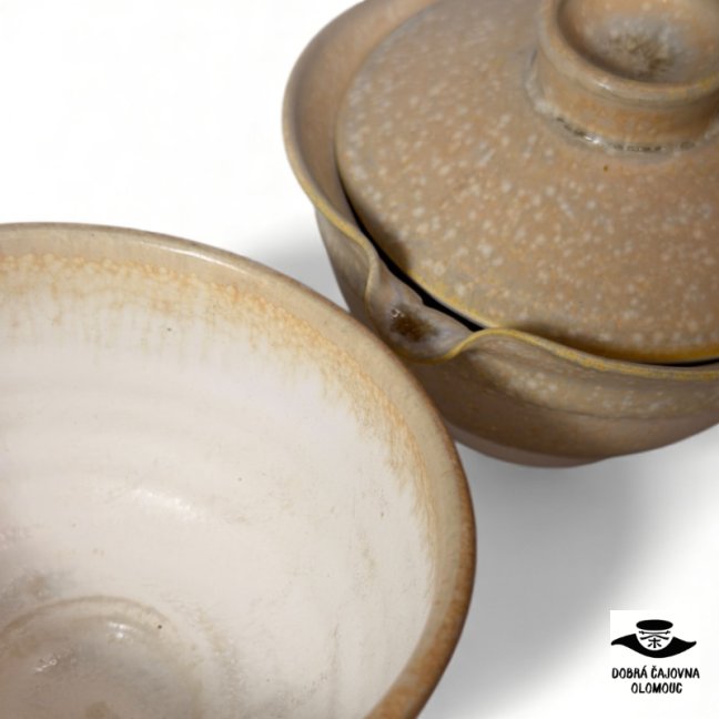 Shiboridashi Set "Cream sun" 160ml