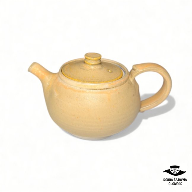 Keramická čajová souprava "Cream sun" 450ml - Velikost: 1