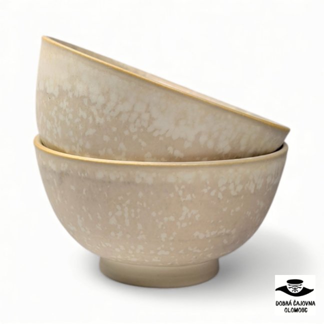 Keramická čajová souprava "Snow" 450ml